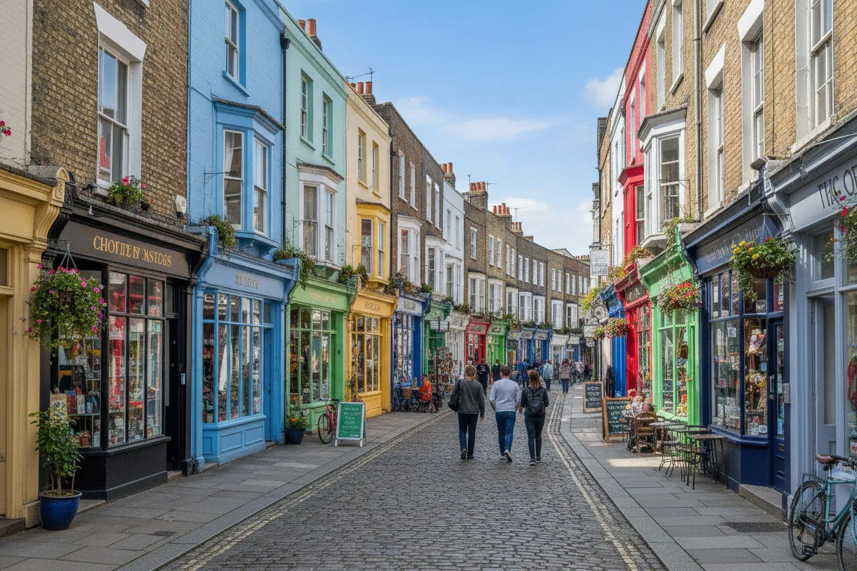 Shopping in North Laine